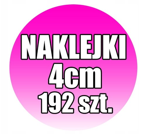 Naklejki okrągłe