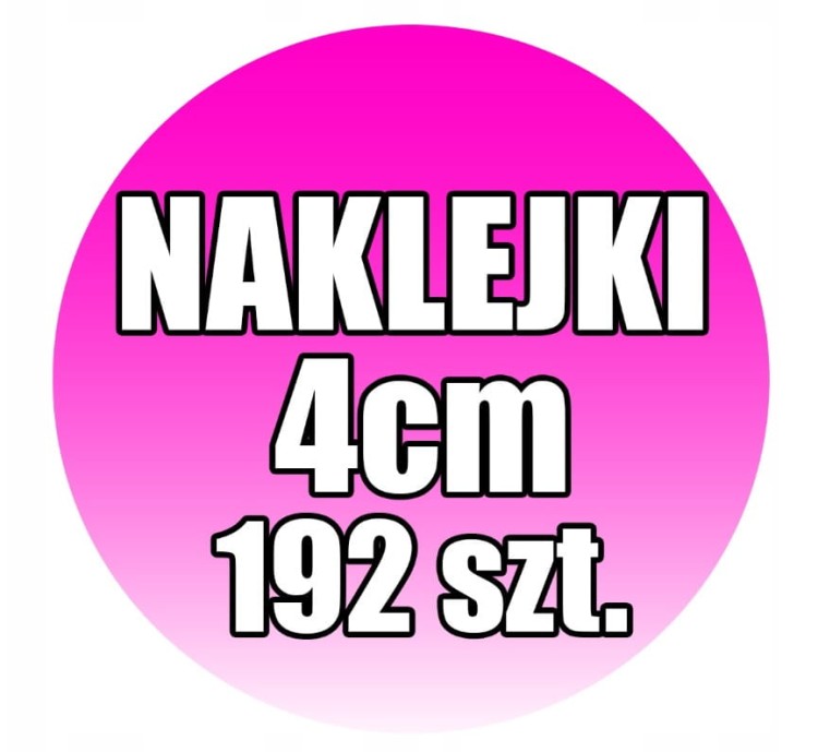 Naklejki okrągłe
