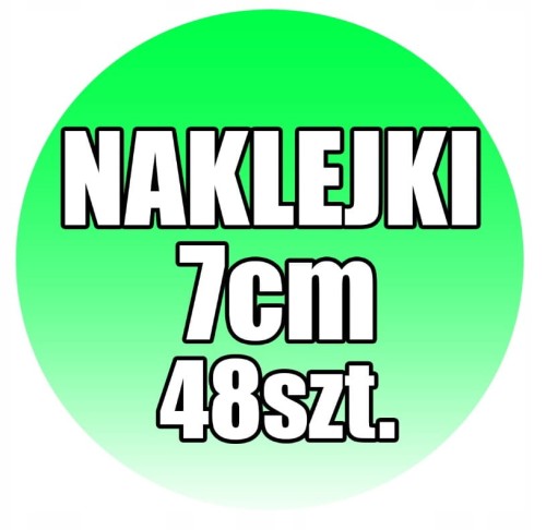 Naklejki okrągłe