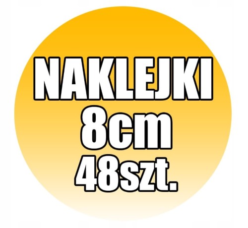 Naklejki okrągłe