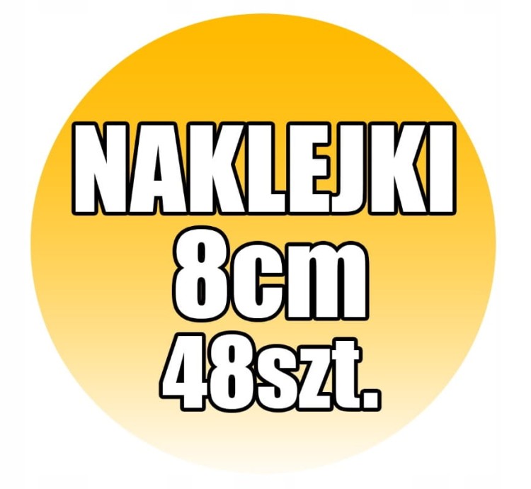 Naklejki okrągłe