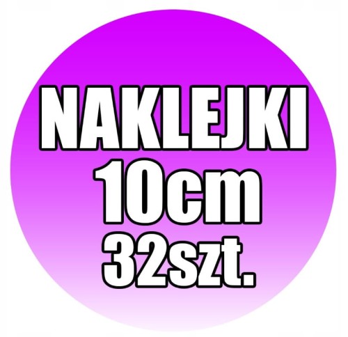 Naklejki okrągłe