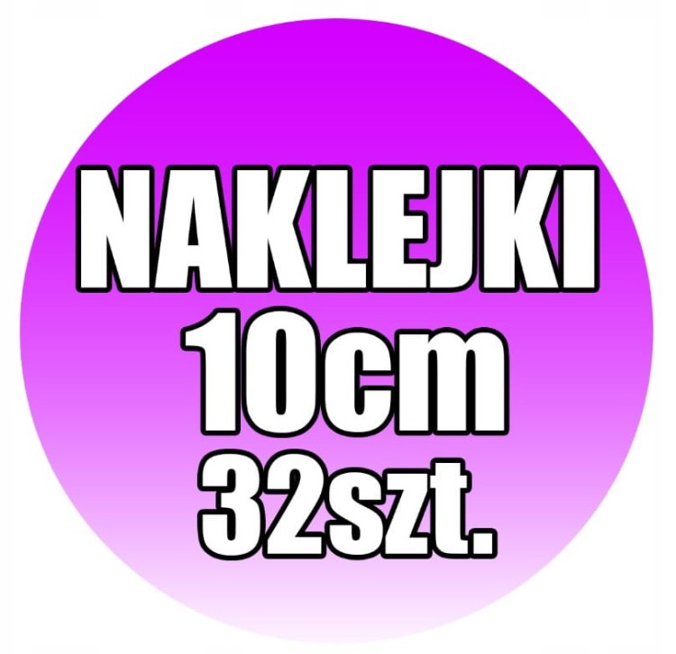 Naklejki okrągłe