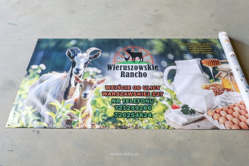 Baner powlekany