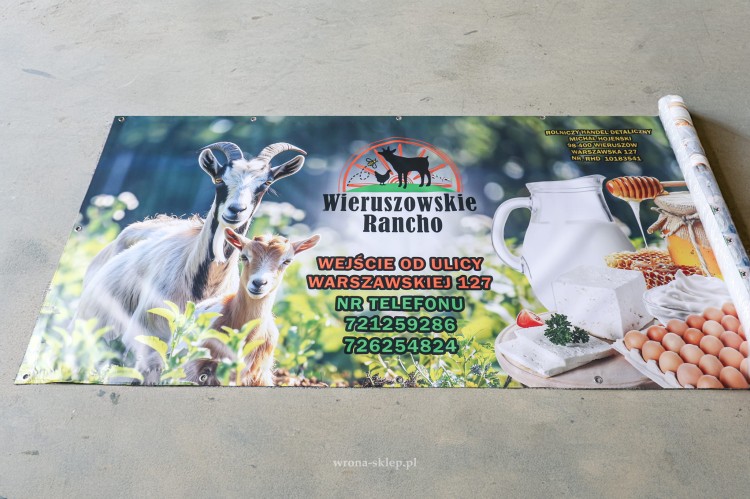 Baner powlekany